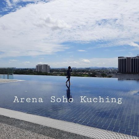 Arena Soho Kuching With Infinity Rooftop Pool And Free Wifi Екстер'єр фото